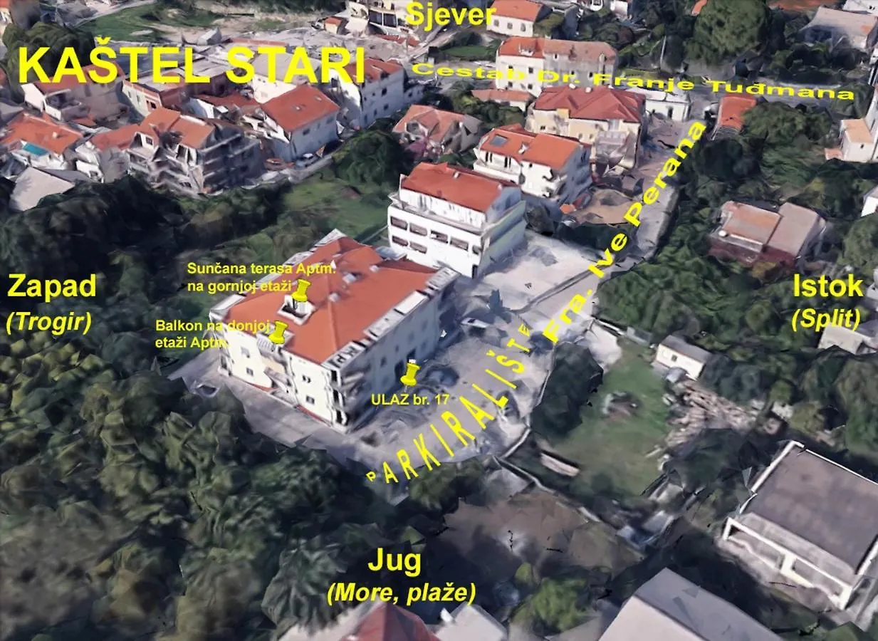 320°Arjasuite, A View That Conquers & Free Parking Kastela Croatia